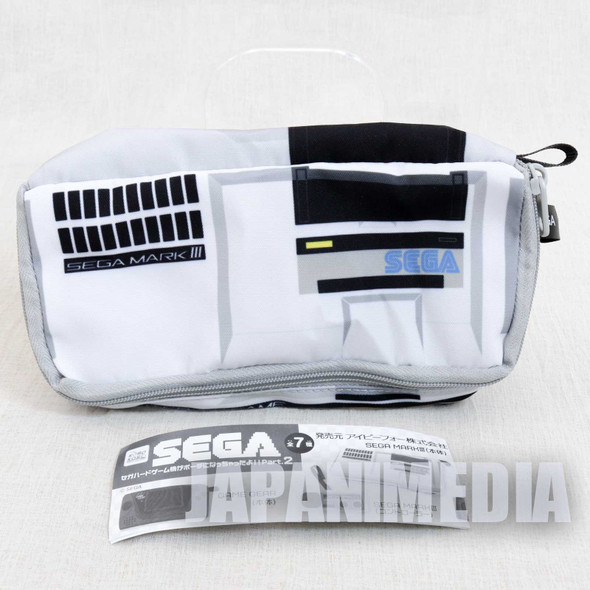 Mark III SEGA Game Console Machine Type Pouch Case JAPAN GAME Japanimedia Store FRONT