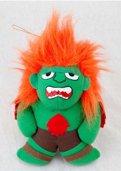 Street Fighter 2 Blanka Plush Doll Figure Capcom Character JAPAN GAME Japanimedia Store FRONT