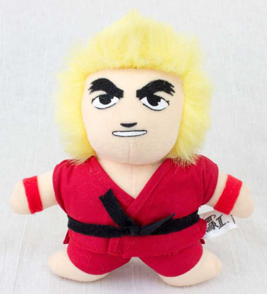 Street Fighter 2 Ken Plush Doll Figure Capcom Character JAPAN GAME Japanimedia Store FRONT