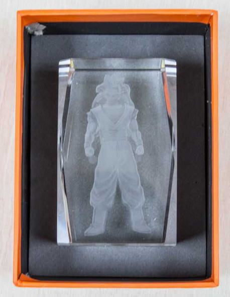 Dragon Ball Z S.S.3 Son Gokou Goku 3D Crystal Object JAPAN ANIME MANGA Japanimedia Store FRONT