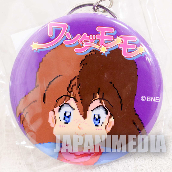 Wonder Momo Steel Keychain #1 Namco JAPAN GAME PC Engine Japanimedia Store FRONT