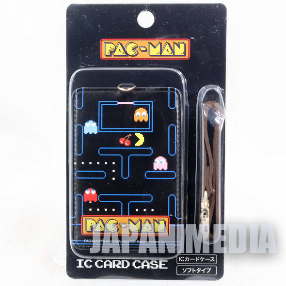 Retro Rare! Pac-man IC Card Case Namco JAPAN GAME FAMICOM Japanimedia Store FRONT