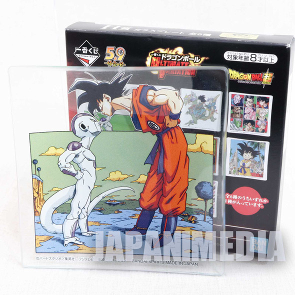Dragon Ball Glass Plate #1 BANDAI JAPAN ANIME MANGA Japanimedia Store FRONT