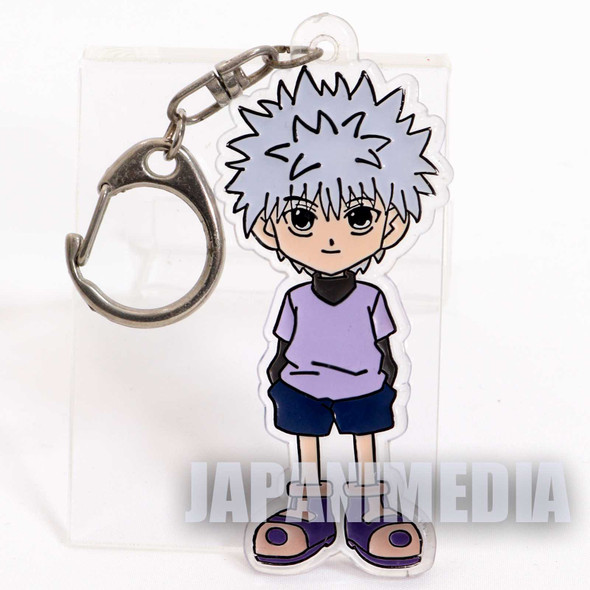 Retro RARE! Hunter × Hunter Killua Acrylic Mascot Keychain JAPAN ANIME MANGA Japanimedia Store FRONT
