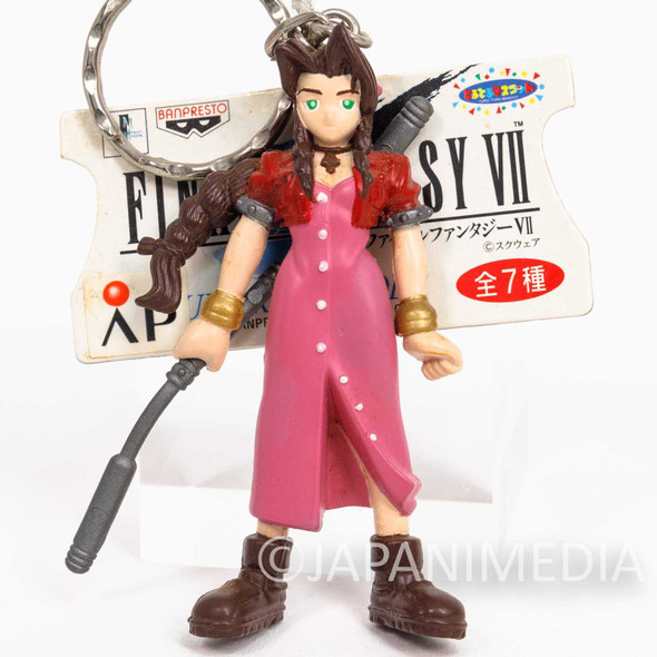 Final Fantasy VII Aeris Gainsborough Figure Key Chain Banpresto Japanimedia Store FRONT