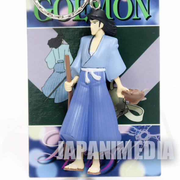 Lupin the Third (3rd) Goemon Ishikawa Figure Keychain Opening JAPAN Japanimedia Store FRONT