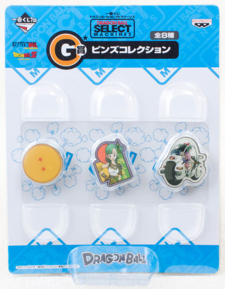 Dragon Ball Z Select Machines Prize G Pins Banpresto 2 JAPAN ANIME MANGA Japanimedia Store FRONT
