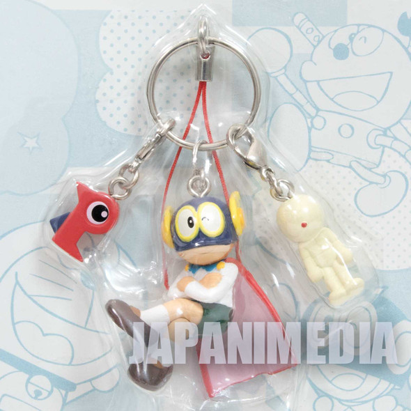 Perman Figure Mascot Strap Fujiko F Fujio JAPAN ANIME MANGA Japanimedia Store FRONT
