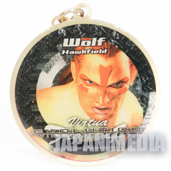 Virtua Fighter 4 Wolf Hawkfield Metal Mascot Charm JAPAN GAME SEGA Japanimedia Store FRONT