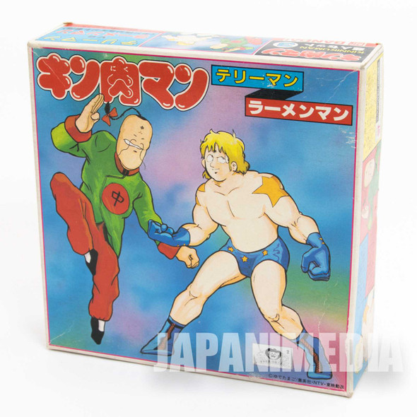 Retro KINNIKUMAN Terryman vs. Ramenman Plastic Model Kit ULTIMATE MUSCLE Japanimedia Store FRONT