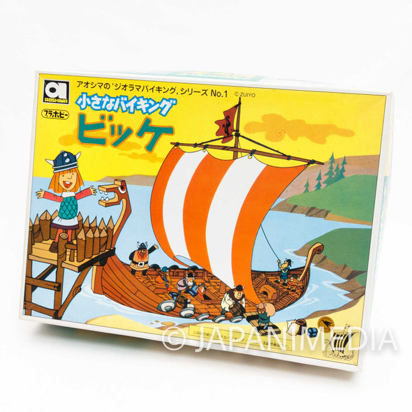 Retro RARE! Vicky the Viking Plastic Model Kit JAPAN Japanimedia Store FRONT