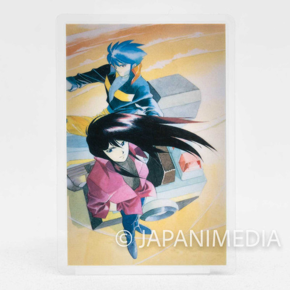 Brave Command Dagwon Ryu Hashiba & Rai Utsumi Laminated Card JAPAN ANIME Japanimedia Store FRONT