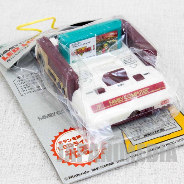 Nintendo Family Computer Zelda Cassette LED Light Figure Key Chain Famicom NES Japanimedia Store FRONT
