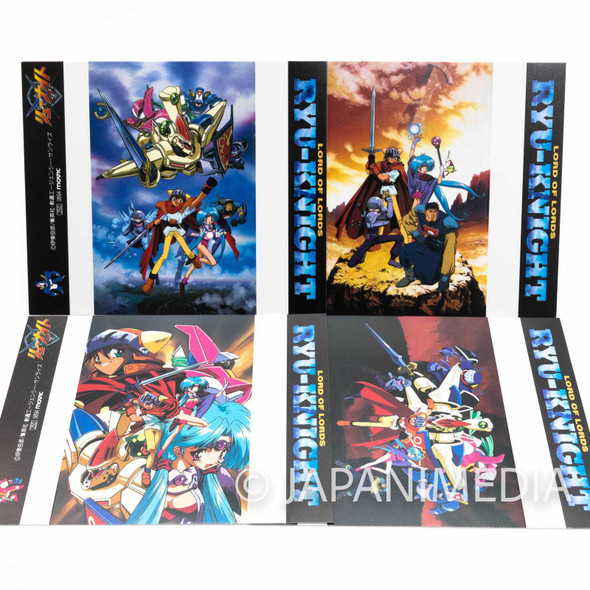 Lord of Lords Ryu Knight Cassette Index Card 6 Sheet + 7 Sheet JAPAN ANIME MANGA Japanimedia Store FRONT