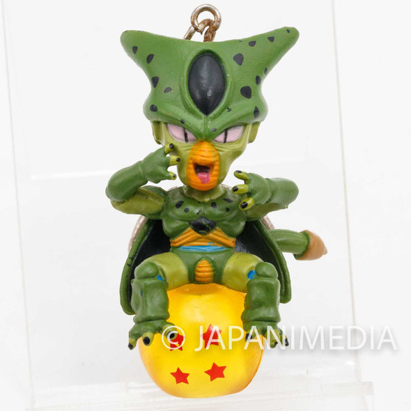 Dragon Ball Z Cell First Form Chara Petit Figure Key Chain JAPAN ANIME MANGA Japanimedia Store FRONT