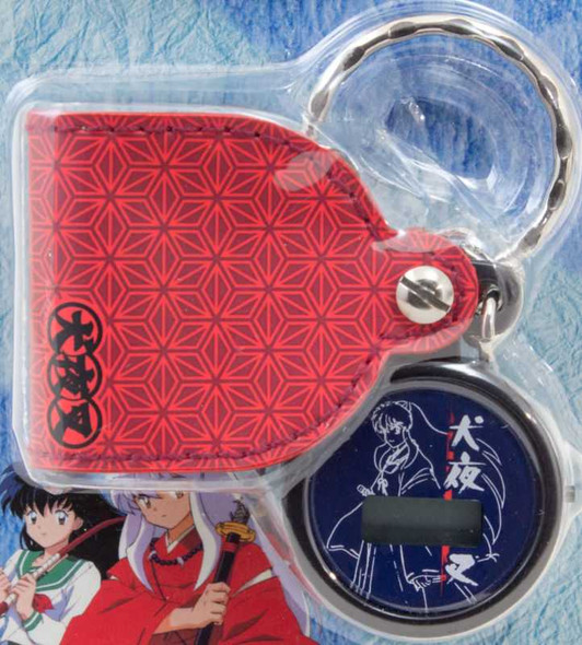 InuYasha Pocket Digital Watch Keychain Banpresto JAPAN ANIME MANGA RUMIKO Japanimedia Store FRONT