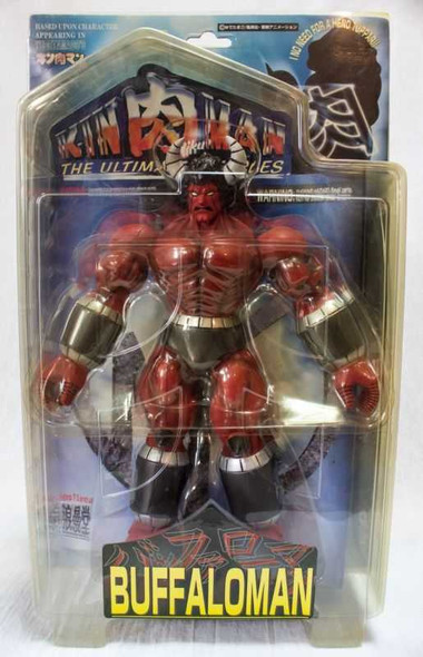 Kinnikuman Buffaloman (RED Color Ver.) Romando PVC Action Figure JAPAN / ULTIMATE MUSCLE Japanimedia Store FRONT