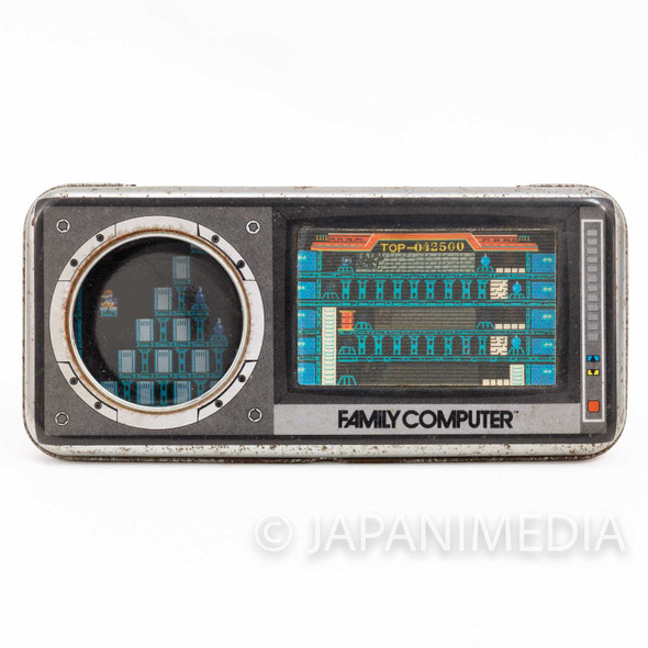 Retro RARE! Damaged Wrecking Crew Can Pen Case NES Famicom Nintendo Japanimedia Store FRONT