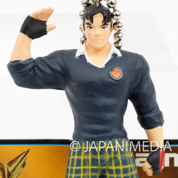 Retro RARE! Tekken Jin Kazama Figure Ballchain Namco JAPAN GAME Japanimedia Store FRONT