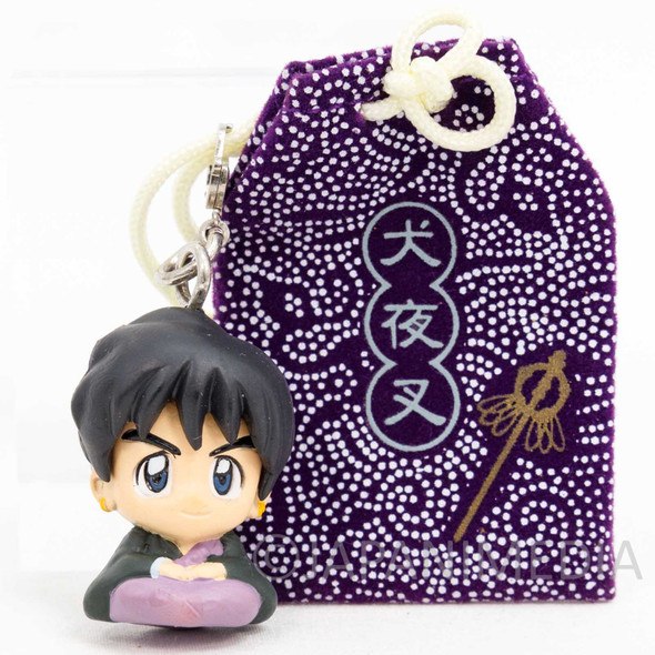 InuYasha Miroku Mini Figure & Talisman Omamori JAPAN ANIME RUMIKO TAKAHASHI Japanimedia Store FRONT