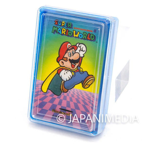 Retro RARE Super Mario World Trump Playing Cards Nintendo JAPAN FAMICOM 3 Japanimedia Store FRONT