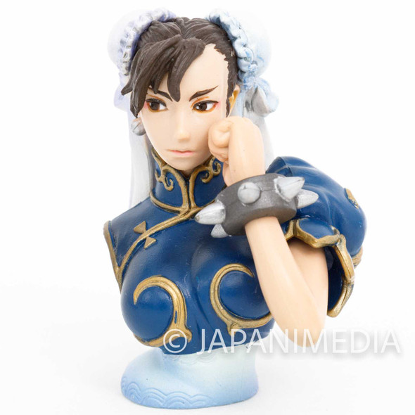 Street Fighter Chun-Li Street Fighter Heroines Bust Figure (Deep Blue) Capcom Character JAPAN GAME Japanimedia Store FRONT
