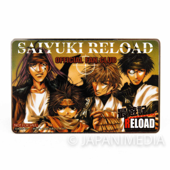 RARE!! SAIYUKI Reload Card Mirror official fan club JAPAN MANGA Japanimedia Store FRONT
