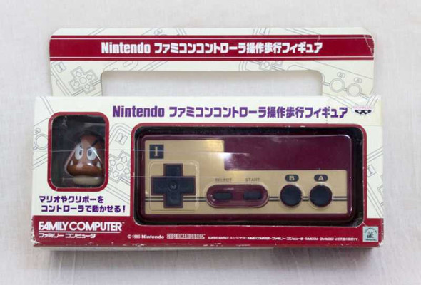 Nintendo Famicom Controller Walking Figure Kuribo Ver. JAPAN NES SUPER MARIO Japanimedia Store FRONT
