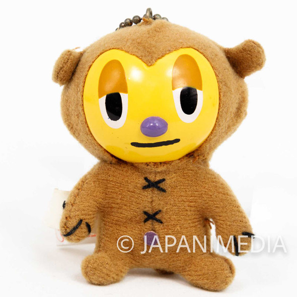 RARE! Parappa The Rapper PJ BERRY Plush Doll Figure Ballchain BANDAI 1998 Japanimedia Store FRONT