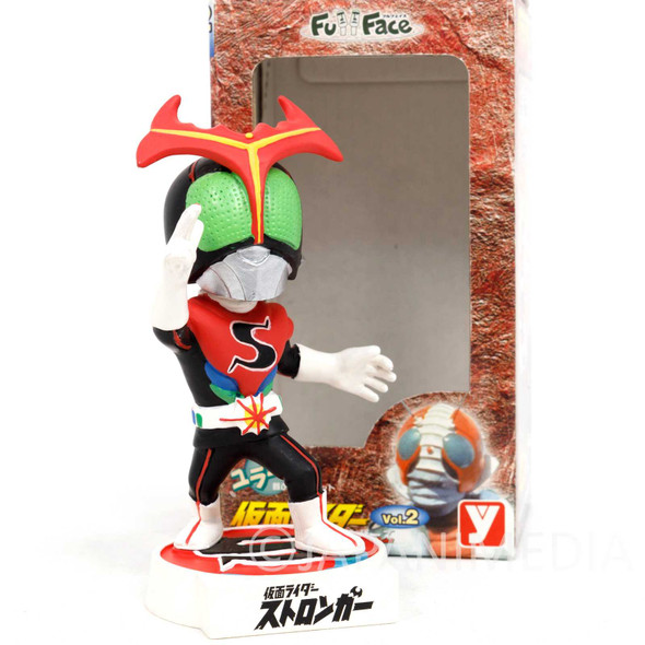 Kamen Rider Stronger Bobble Bobbin Head Figure Yutaka JAPAN TOKUSATSU Japanimedia Store FRONT