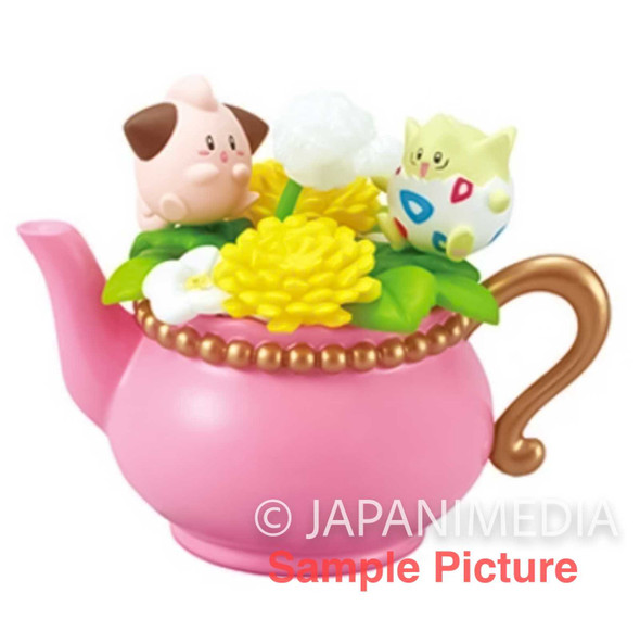 Pokemon CLEFFA & TOGEPI Floral Cup Collection 2 Mini Figure Re-ment JAPAN ANIME Japanimedia Store FRONT
