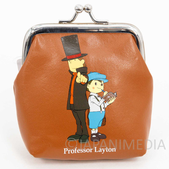 Professor Layton Coin Case Purse Nintendo DS GAME JAPAN Japanimedia Store FRONT