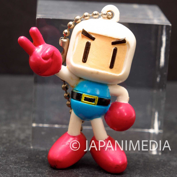 Retro RARE! Bomberman Figure Ballchian #2 Hudson JAPAN GAME FAMICOM NES Japanimedia Store FRONT