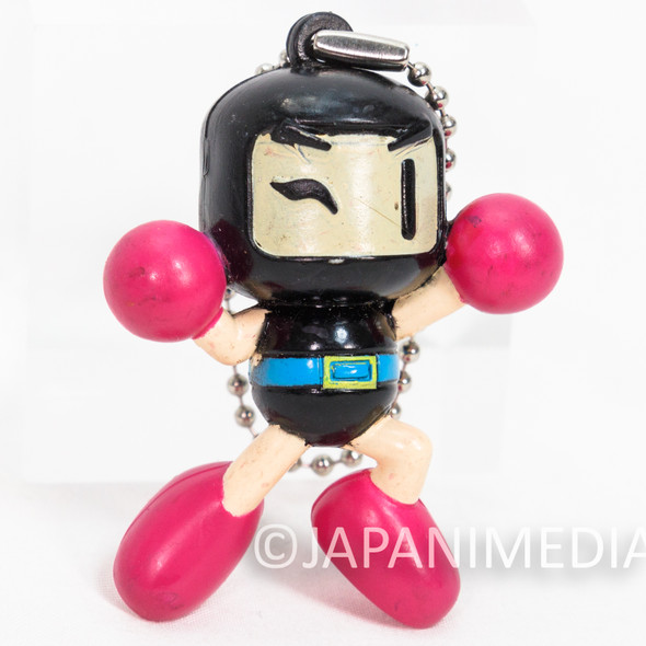 Retro Black Bomberman Ball Chain Figure Hudson Japan Game Japanimedia Store Front