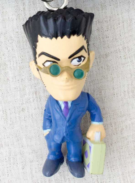 HUNTER x HUNTER Leorio Mini Figure Key Holder Chain Banpresto 2 JAPAN ANIME Japanimedia Store FRONT