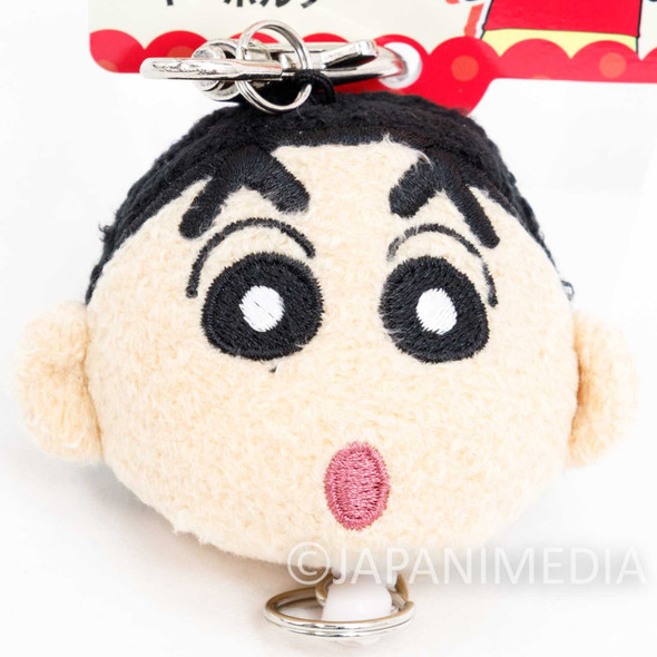 Crayon Shin-chan Plush Doll Mascot Reel Keychain JAPAN Japanimedia Store