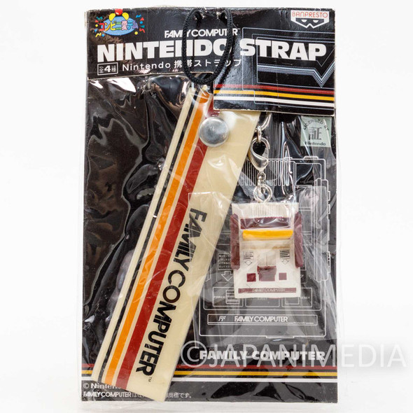 Nintendo Famicom Miniature Figure Strap Family Computer Ver. JAPAN GAME NES Japanimedia Store FRONT