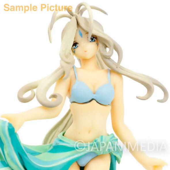 Ah! My Goddess Belldandy (Swimsuit / light blue ver.) Beachside collection Mini Figure JAPAN Japanimedia Store FRONT