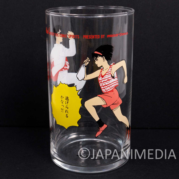 Retro RARE! PAPARINKO Glass Hisashi Eguchi Mister Donut JAPAN ANIME MANGA 4 # Japanimedia Store FRONT