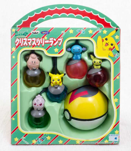 Pokemon Pikachu Figure Christmas tree Lump Set JAPAN ANIME MANGA POCKET MONSTER Japanimedia Store FRONT