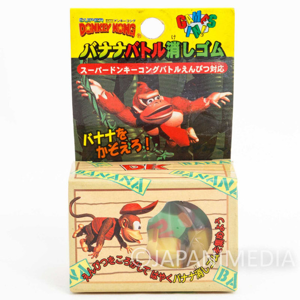 Donkey Kong Banana type Eraser 12pc Set Nintendo JAPAN FAMICOM SNES Japanimedia Store FRONT