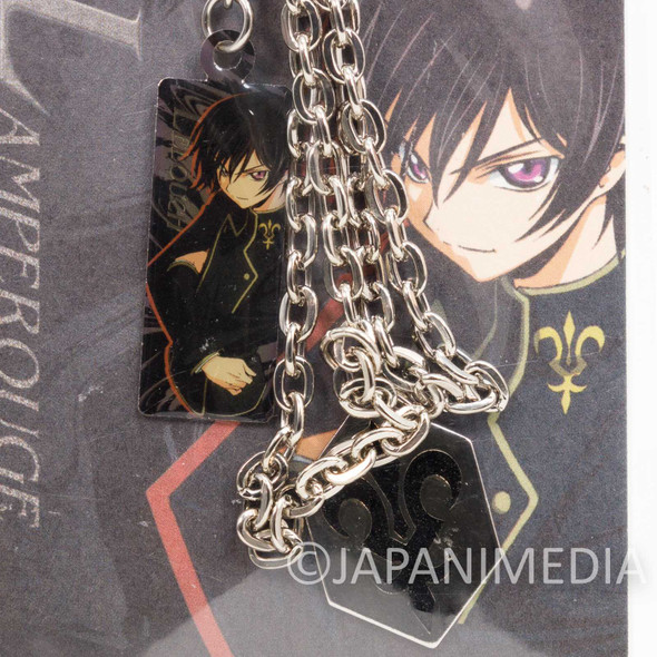 Code Geass R2 Lelouch Lamperouge Metal Charm Strap JAPAN ANIME MANGA Japanimedia Store FRONT