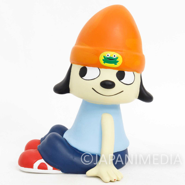 RARE! Parappa The Rapper Parappa Soft Vinyl Figure Coin Bank JAPAN GAME Japanimedia Store FRONT