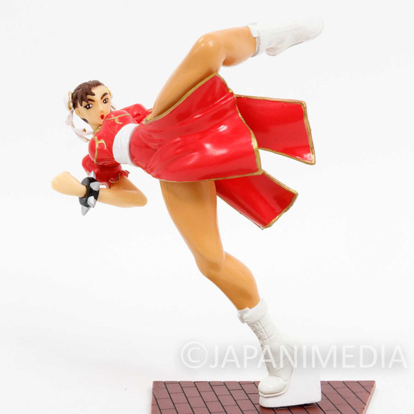 Street Fighter 2 Chun-Li Red Kick ver Capcom Figure Collection JAPAN GAME Japanimedia Store FRONT