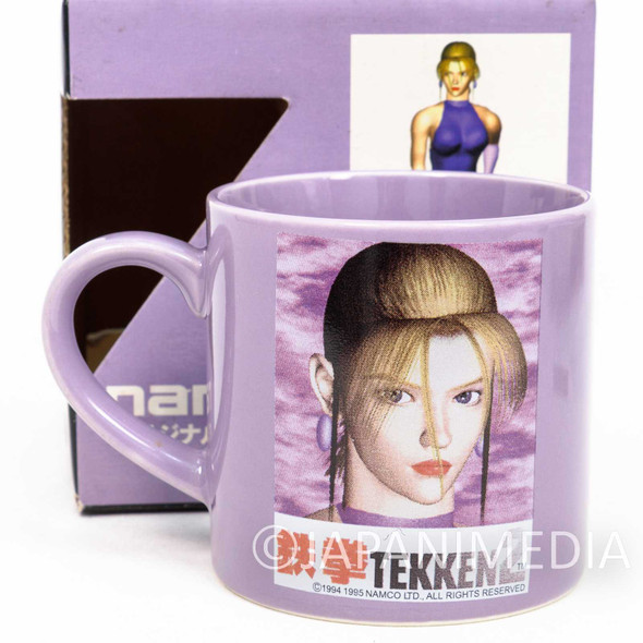 Retro RARE! Tekken 2 Nina Williams Mug Namco JAPAN GAME Japanimedia Store FRONT