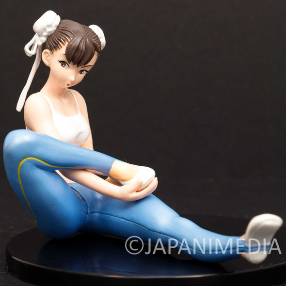Street Fighter 2 Chun-Li (Stretching ver) Capcom Small Figure Collection JAPAN Japanimedia Store FRONT