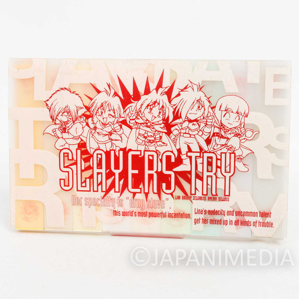 Slayers TRY Sticky Notes Set JAPAN ANIME Japanimedia Store FRONT