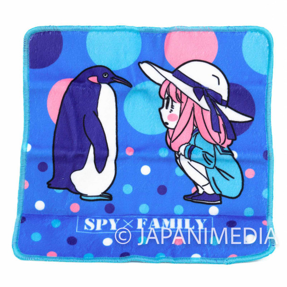 Spy x Family Mini Towel [F : Anya Forger & Penguins] JAPAN MANGA Japanimedia Store FRONT