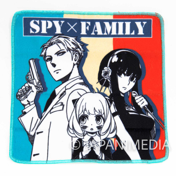 Spy x Family Mini Towel [A : Forger Family] JAPAN MANGA Japanimedia Store FRONT