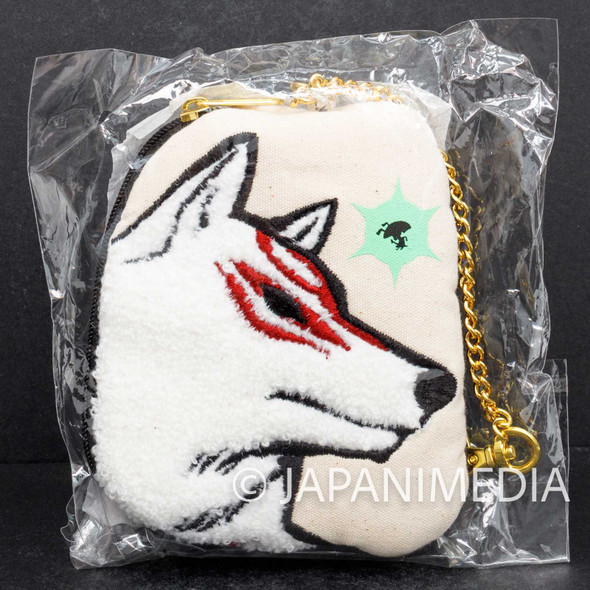 Okami Amaterasu Coin Pass Card Case Pouch Capcom JAPAN GAME Japanimedia Store FRONT
